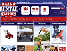 Tablet Screenshot of marlbororentals.com